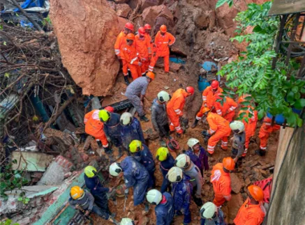 Mumbai Landslide Toll Rises to 8 as NDRF Ends Search-and-Rescue Operations