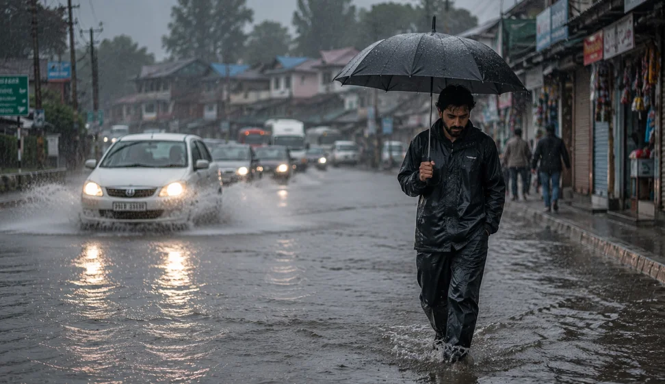 Heavy to very heavy rain likely in J&K on Aug 11; flash flood, landslide threat