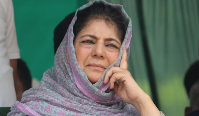 Mehbooba Mufti Criticises Bushra Bano Transfer, Accuses BJP of Policing Muslim Vocabulary