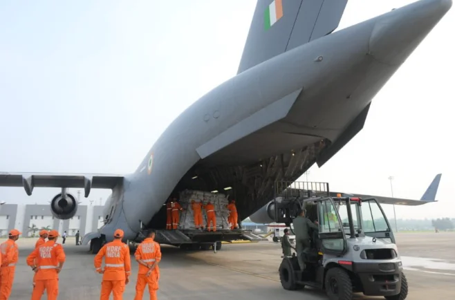 India Dispatches Additional Relief Supplies To Flood-Hit Nepal