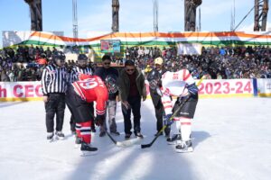 Ladakh Scouts defeat ITBP to clinch 17th CEC Cup Men's Ice Hockey Championship